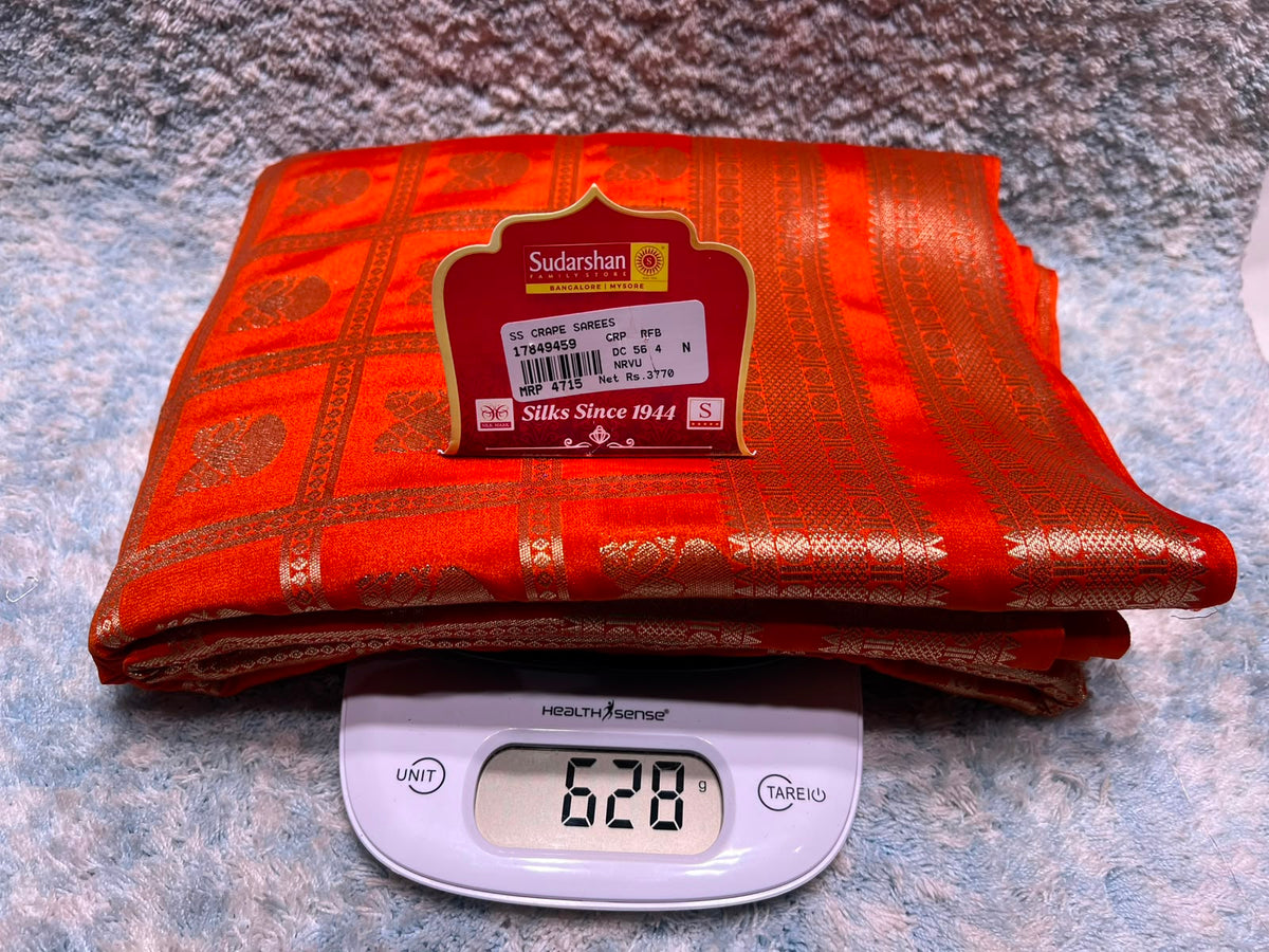 Artificial / Mix Crape Sarees