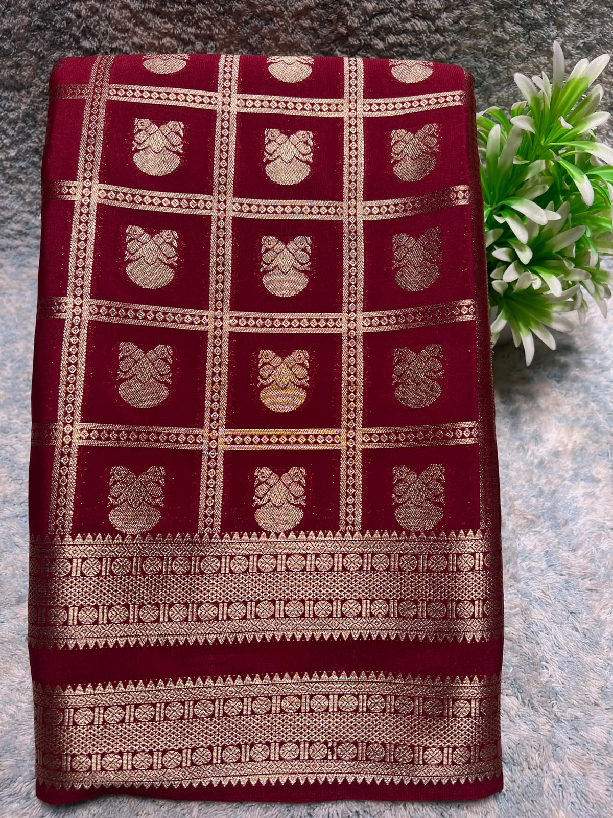 Artificial / Mix Crape Sarees