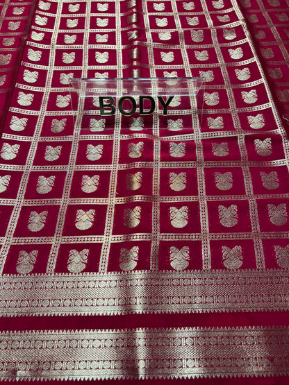 Artificial / Mix Crape Sarees