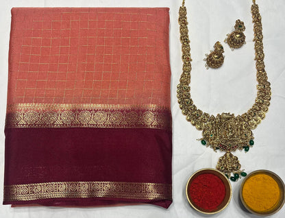 Artificial / Mix Crape Sarees