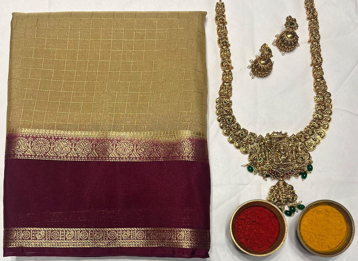 Artificial / Mix Crape Sarees