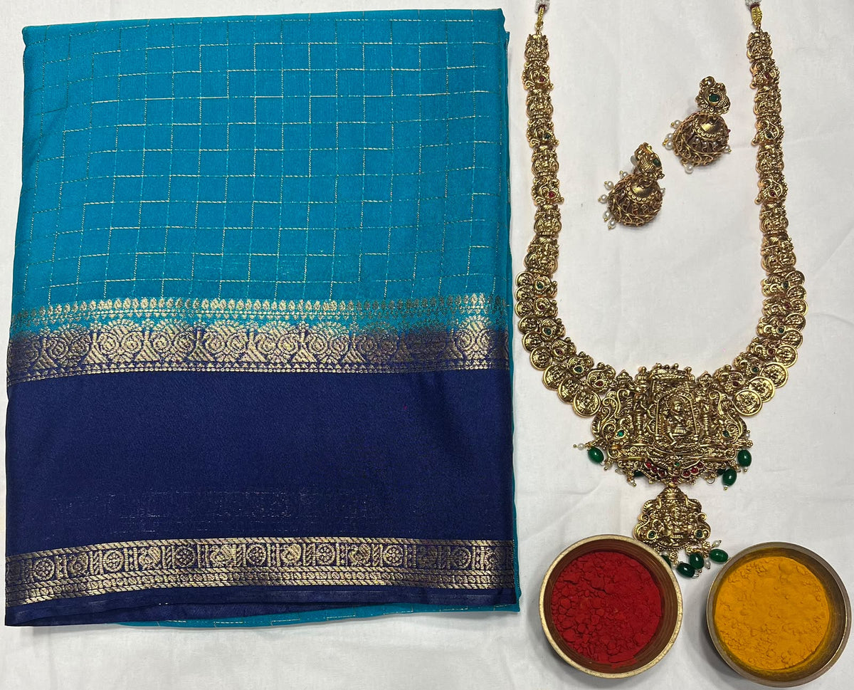 Artificial / Mix Crape Sarees