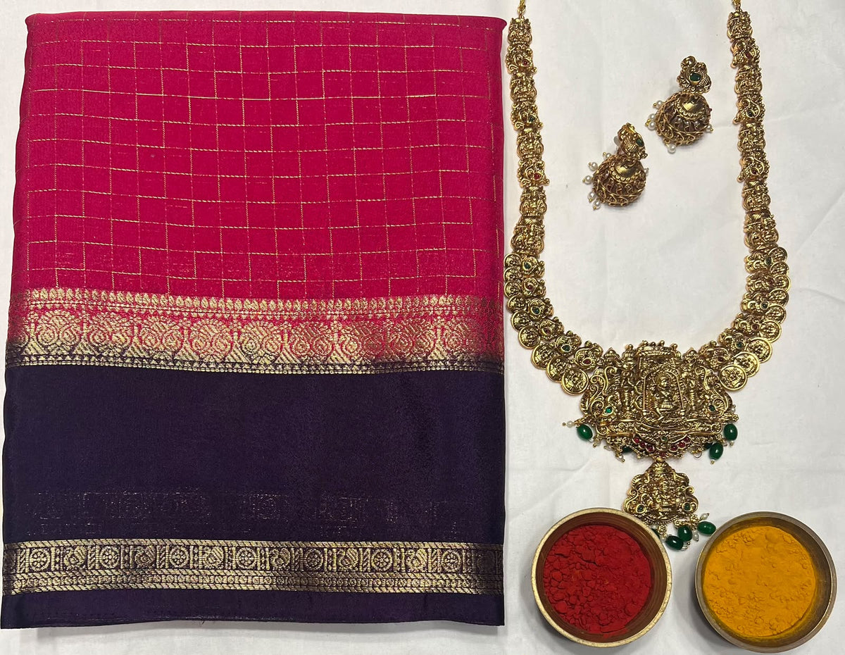 Artificial / Mix Crape Sarees