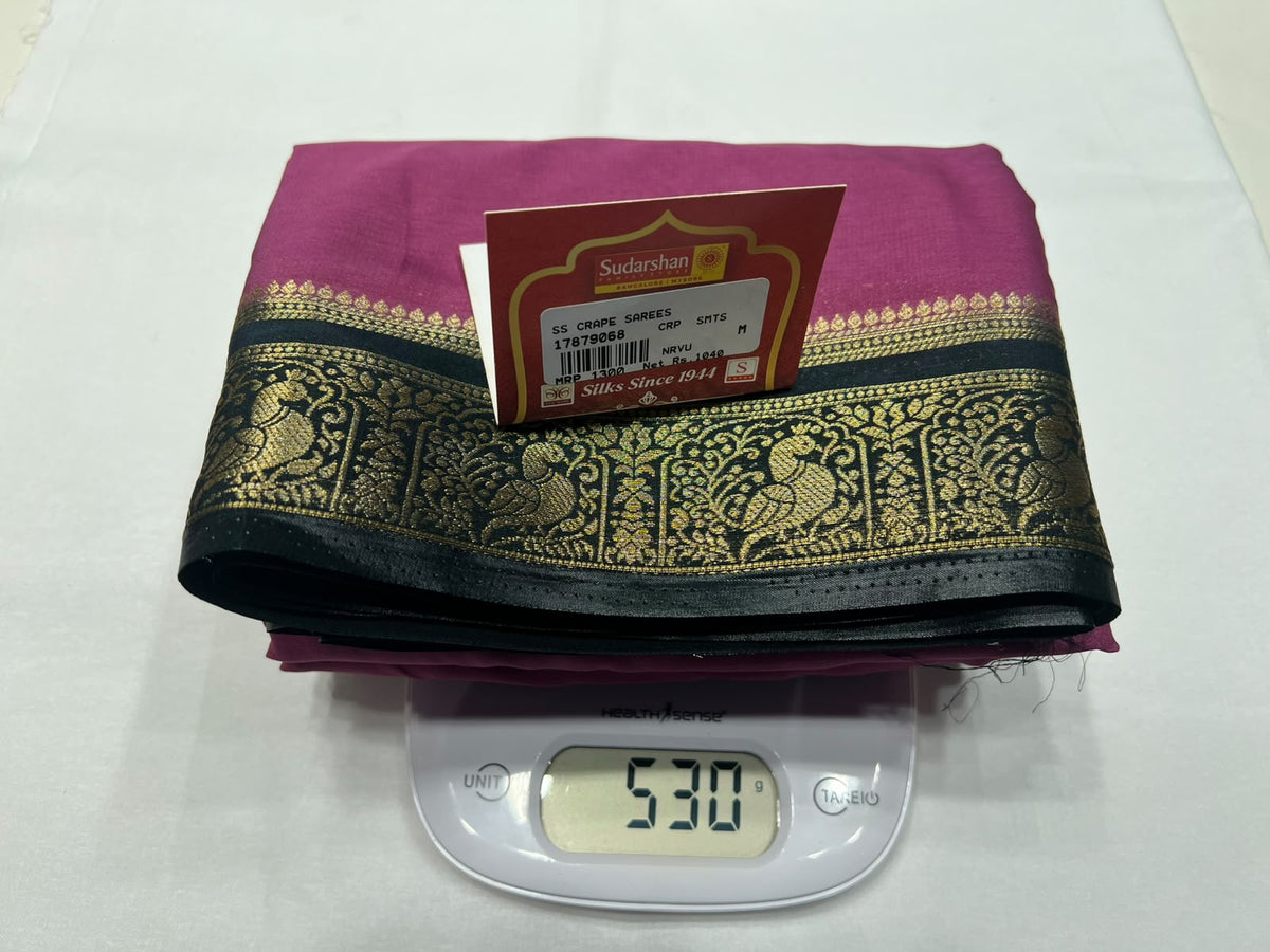 Artificial / Mix Crape Sarees