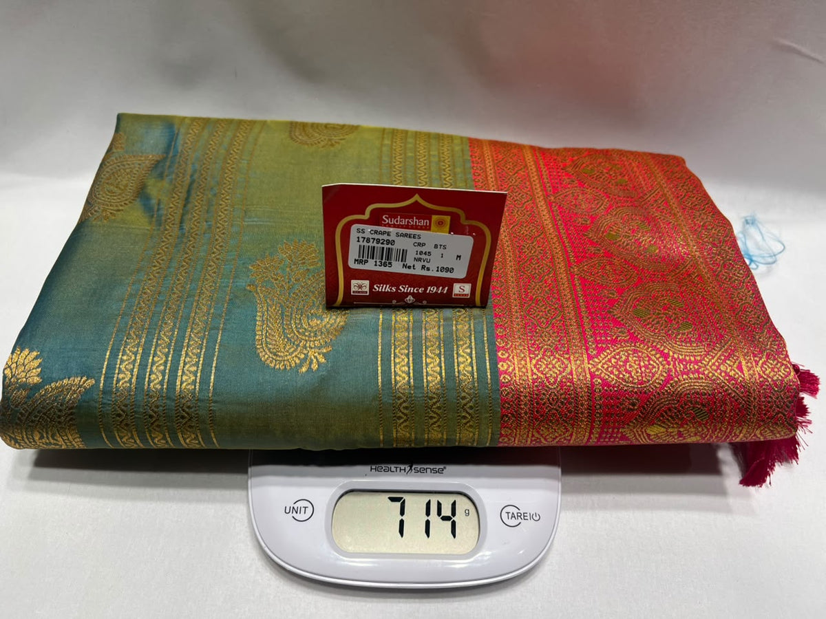 Artificial / Mix Crape Sarees
