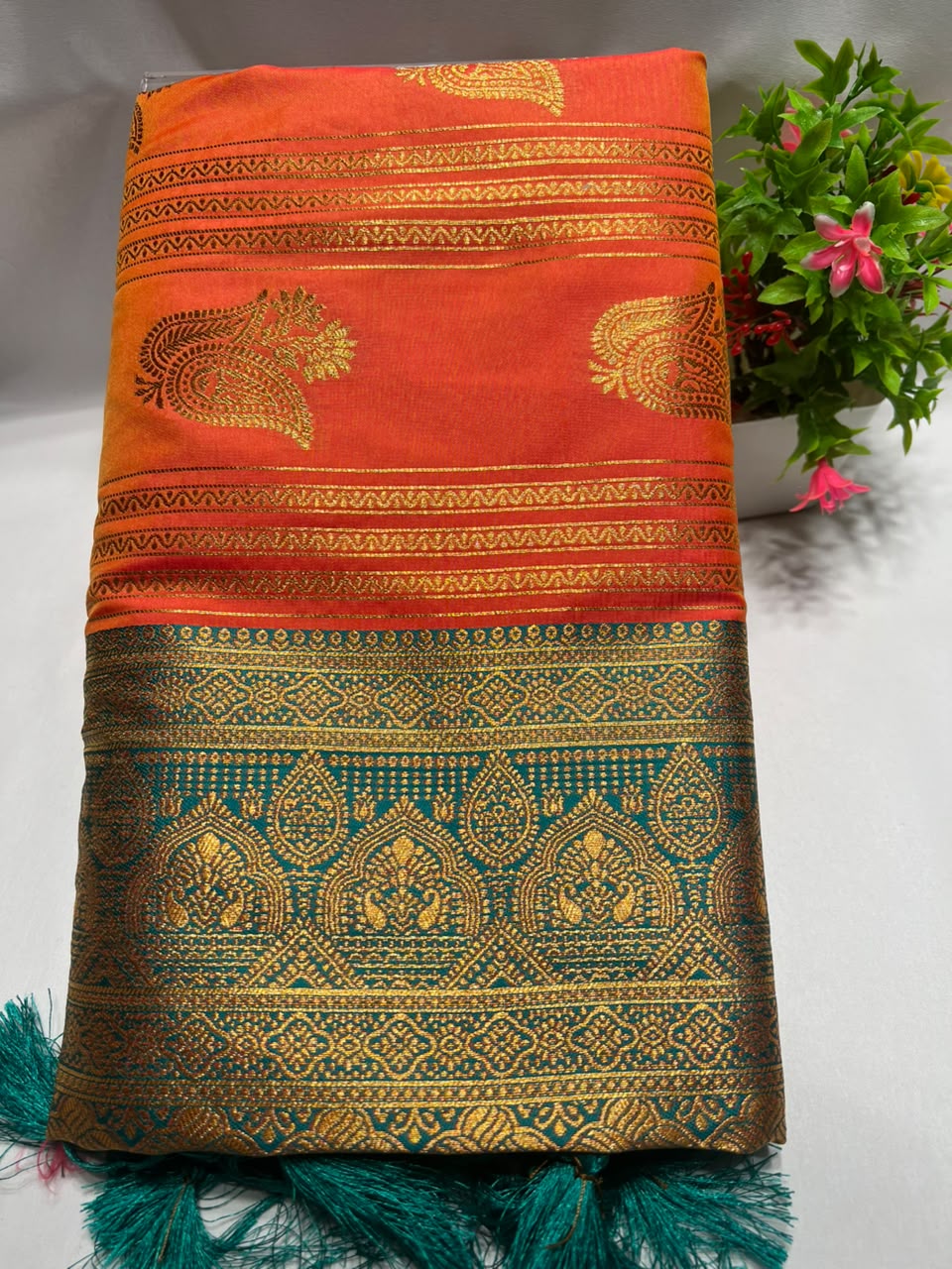 Artificial / Mix Crape Sarees