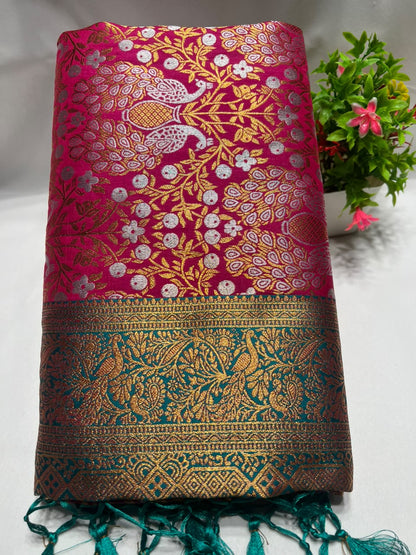 Artificial / Mix Crape Sarees