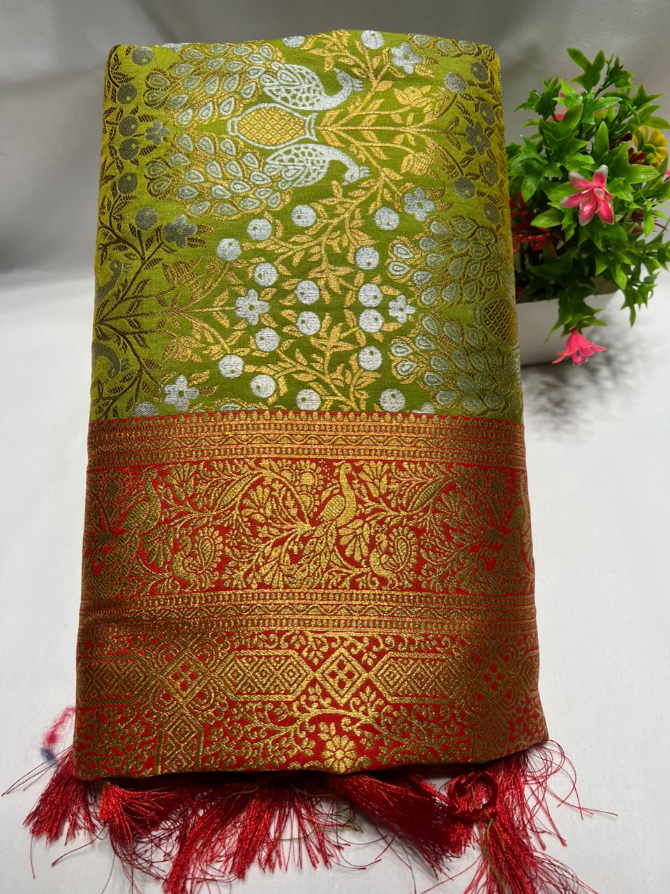 Artificial / Mix Crape Sarees