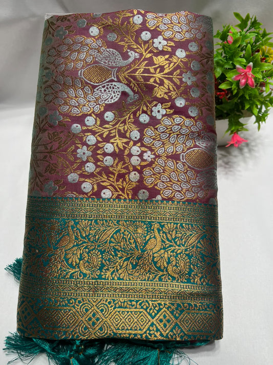 Artificial / Mix Crape Sarees