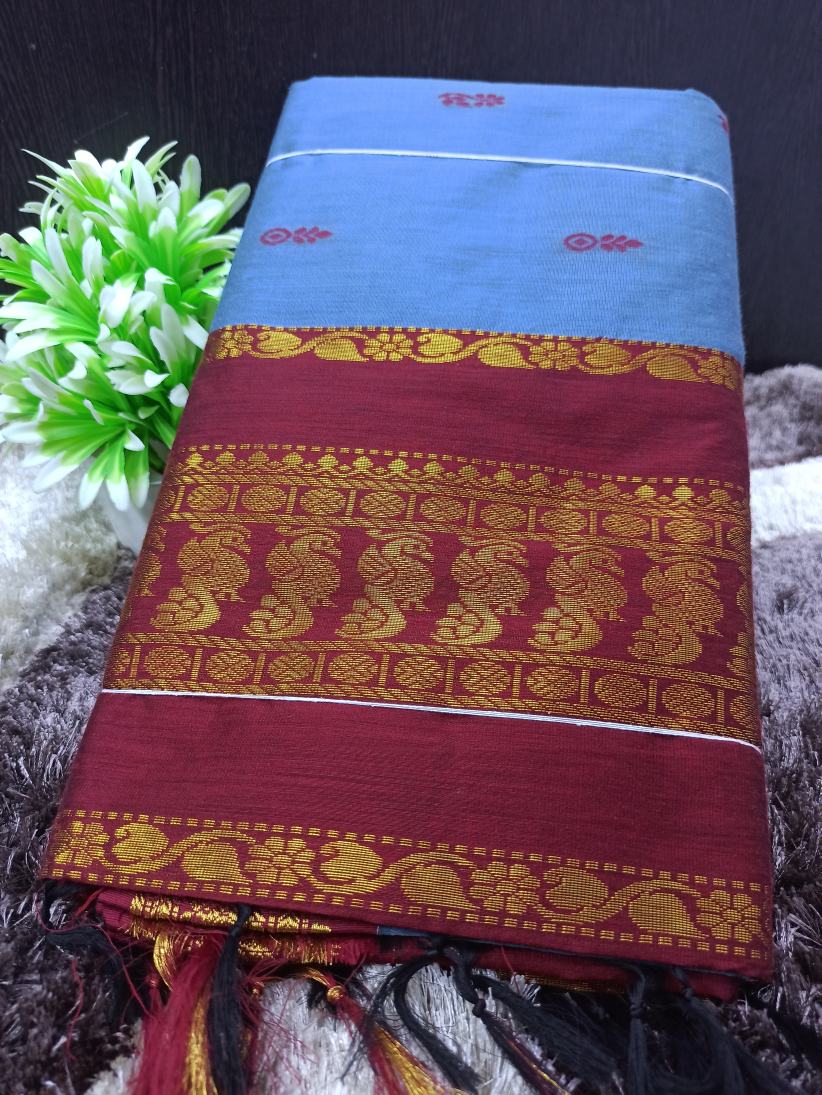 Cotton Silk Saree