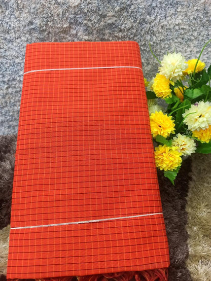 Pure Cotton Silk Saree.