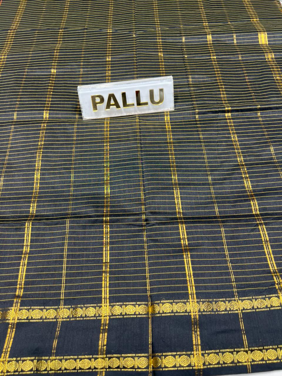Pure Cotton Silk Saree.