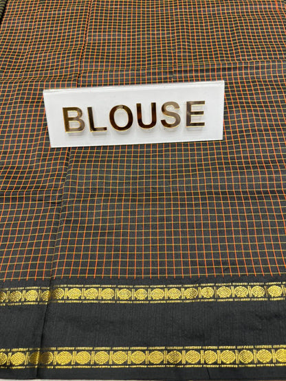 Pure Cotton Silk Saree.