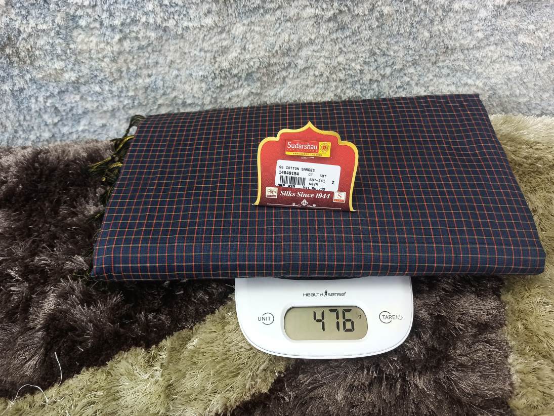 Pure Cotton Silk Saree.