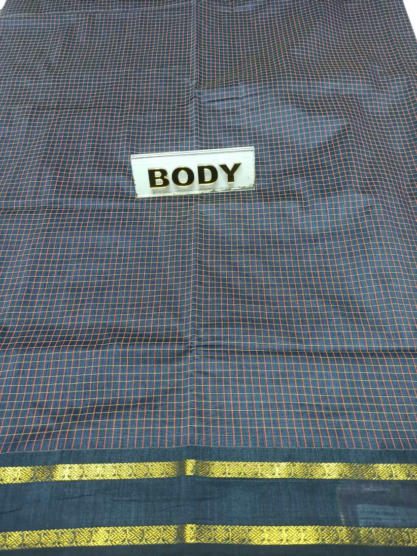 Pure Cotton Silk Saree.