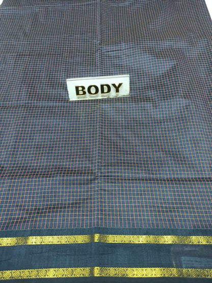 Pure Cotton Silk Saree.