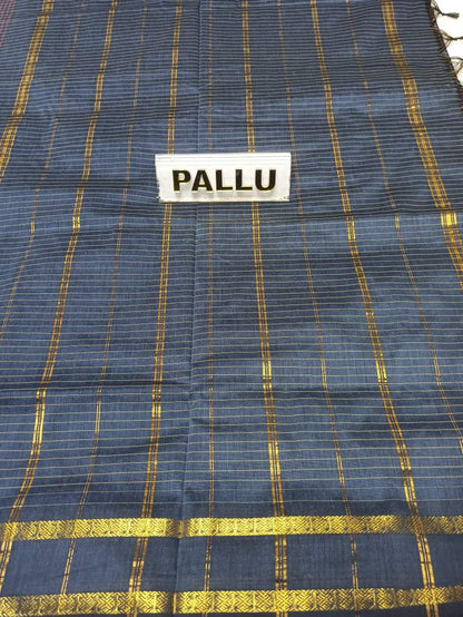 Pure Cotton Silk Saree.