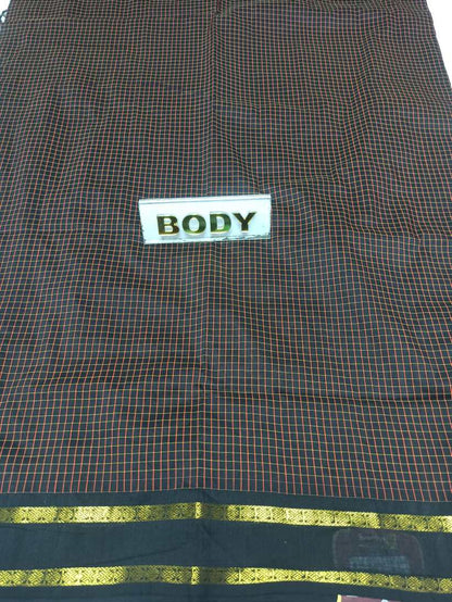 Pure Cotton Silk Saree.