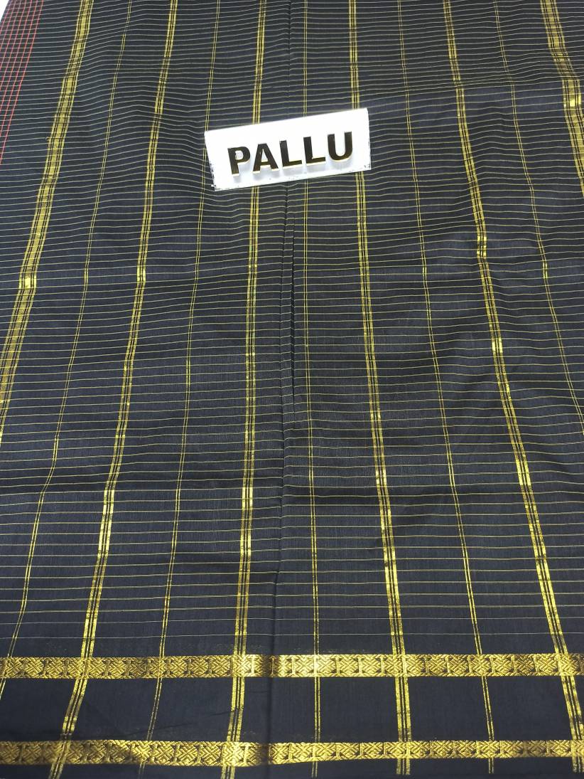 Pure Cotton Silk Saree.