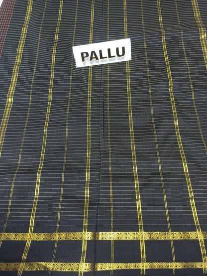 Pure Cotton Silk Saree.