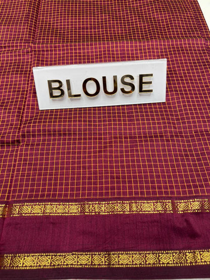 Pure Cotton Silk Saree.
