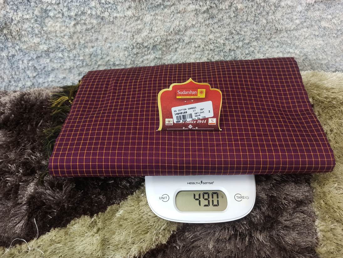 Pure Cotton Silk Saree.