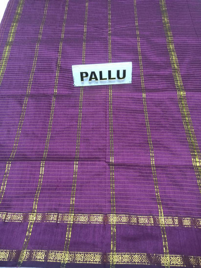 Pure Cotton Silk Saree.