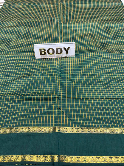 Pure Cotton Silk Saree.