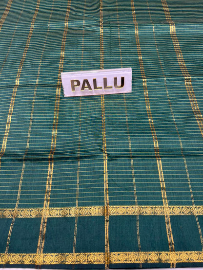 Pure Cotton Silk Saree.