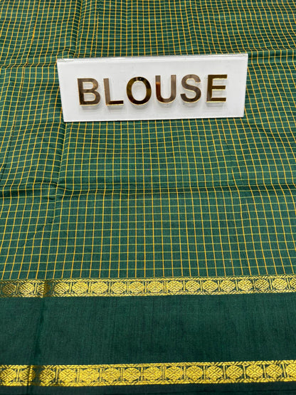 Pure Cotton Silk Saree.