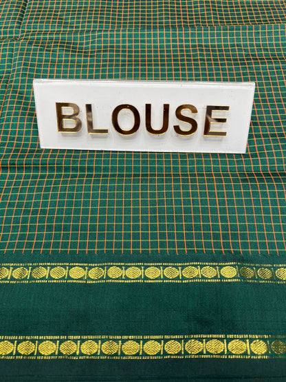 Pure Cotton Silk Saree.