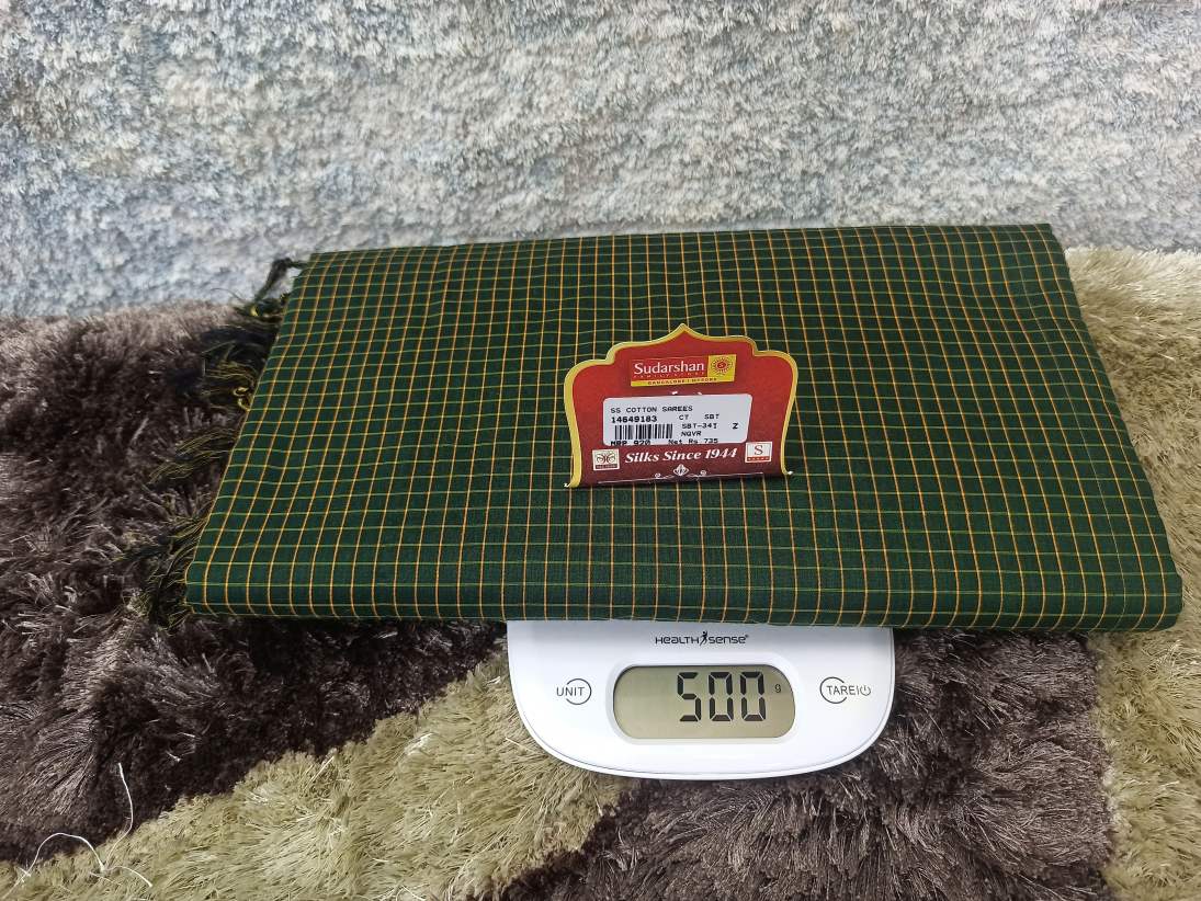 Pure Cotton Silk Saree.