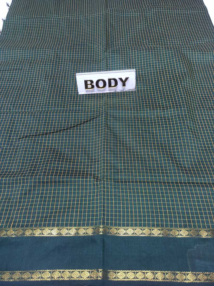 Pure Cotton Silk Saree.