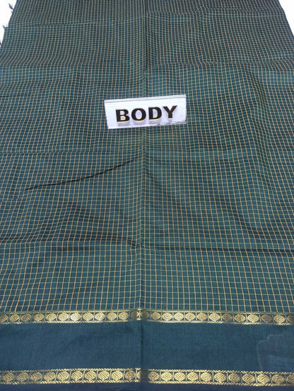 Pure Cotton Silk Saree.