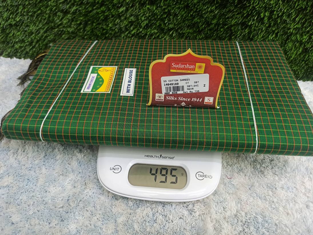 Pure Cotton Silk Saree