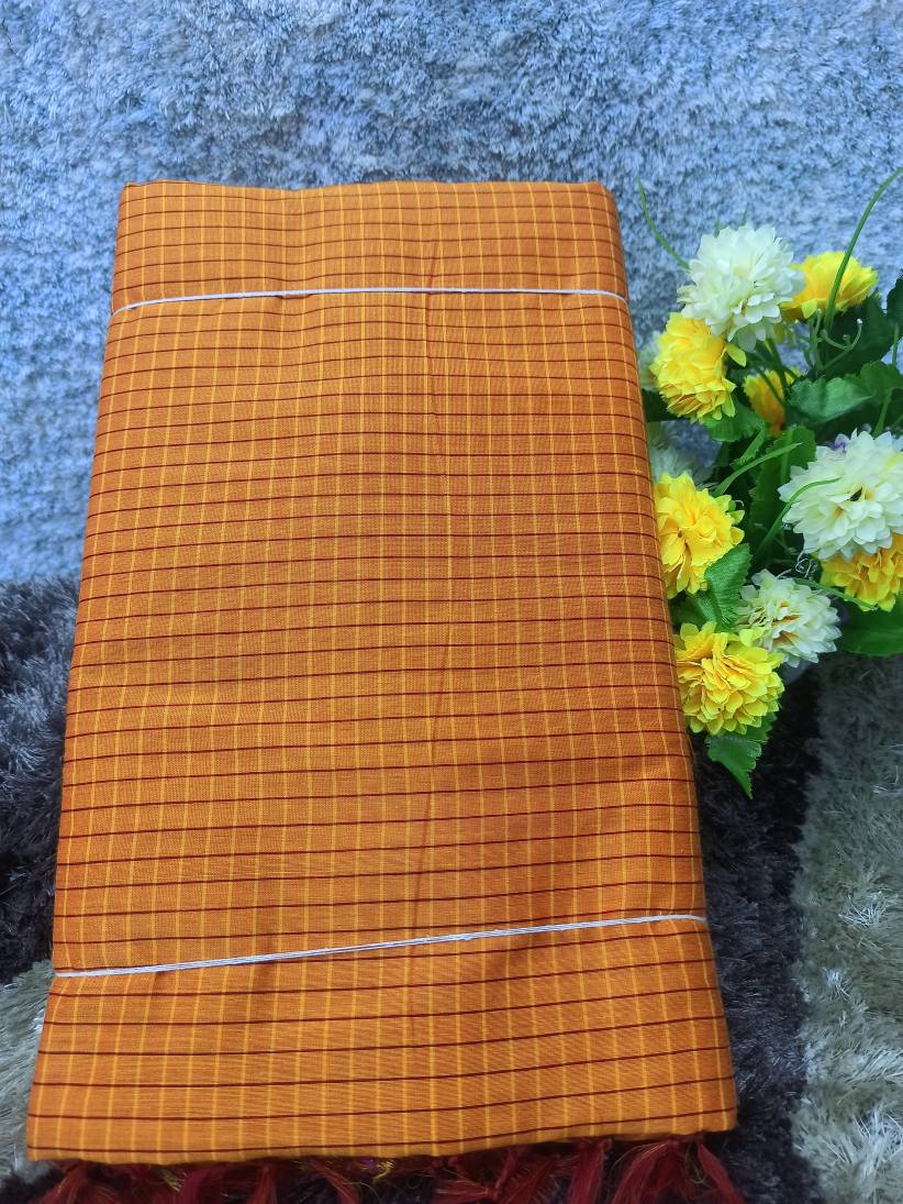 Pure Cotton Silk Saree.