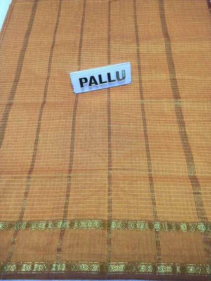 Pure Cotton Silk Saree.