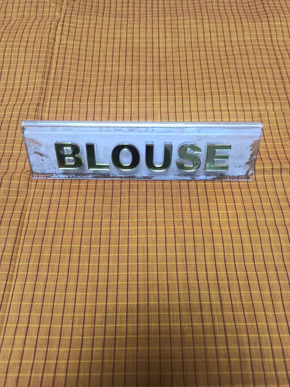 Pure Cotton Silk Saree.