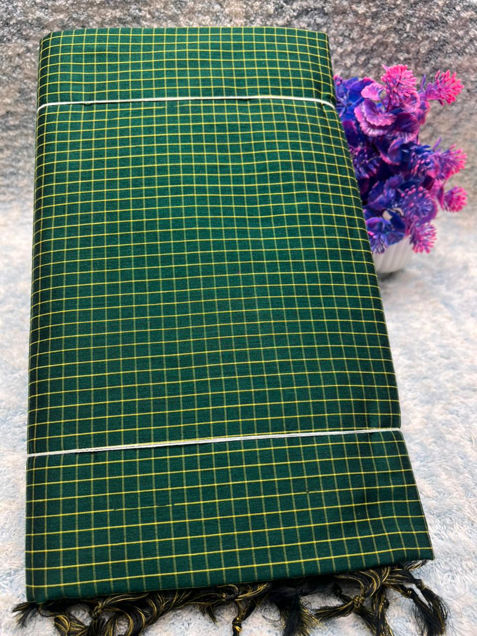 Pure Cotton Silk Saree.