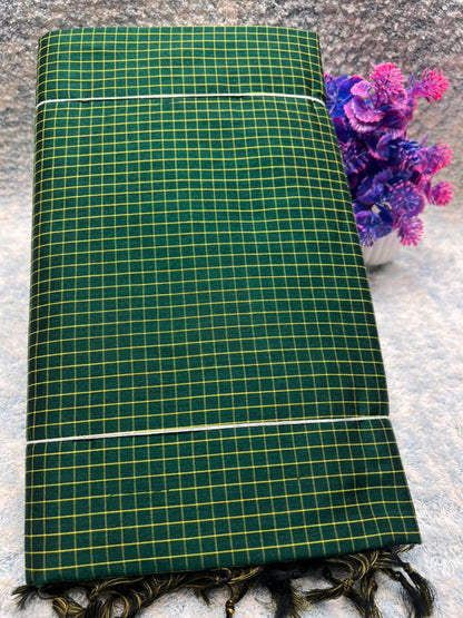 Pure Cotton Silk Saree.