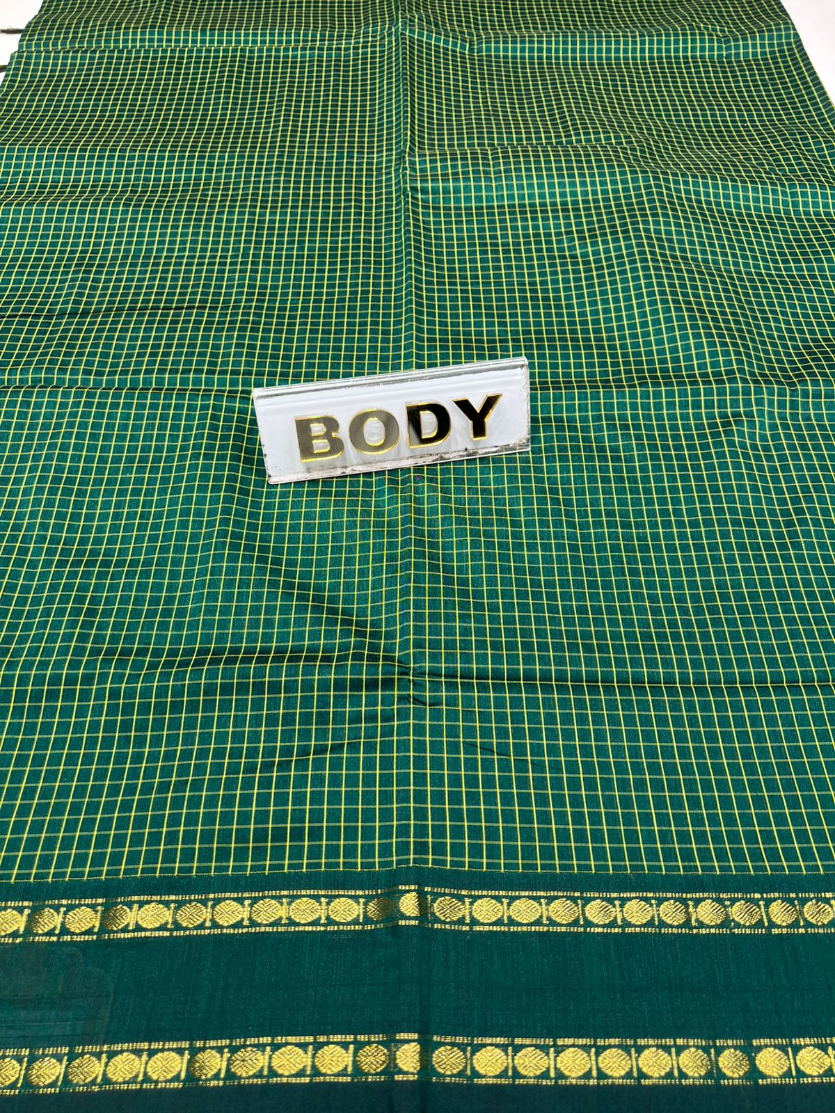 Pure Cotton Silk Saree.