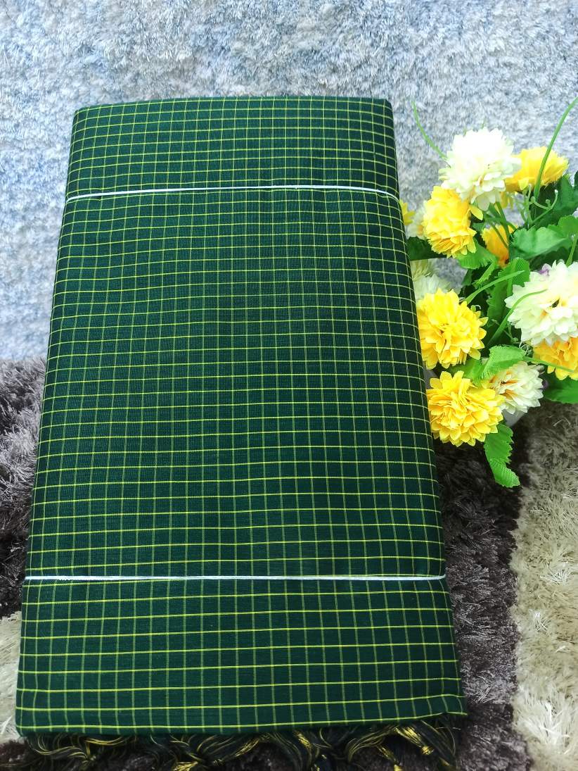 Pure Cotton Silk Saree.