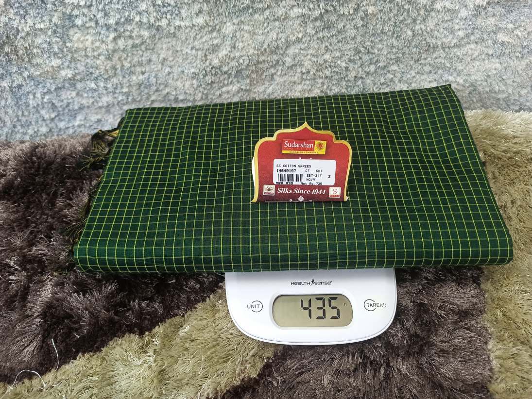 Pure Cotton Silk Saree.