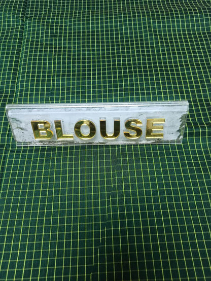 Pure Cotton Silk Saree.