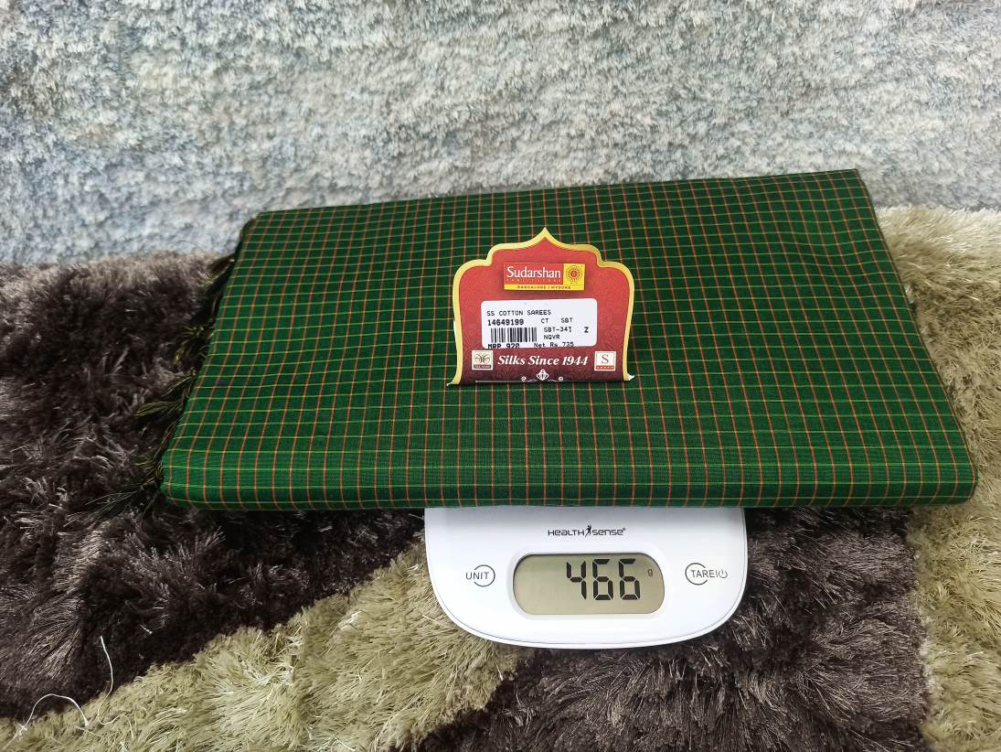 Pure Cotton Silk Saree.