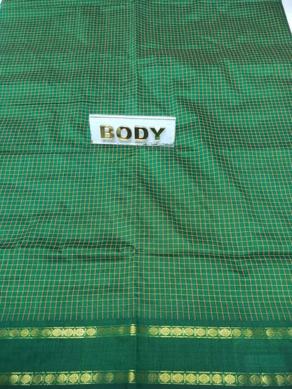 Pure Cotton Silk Saree.