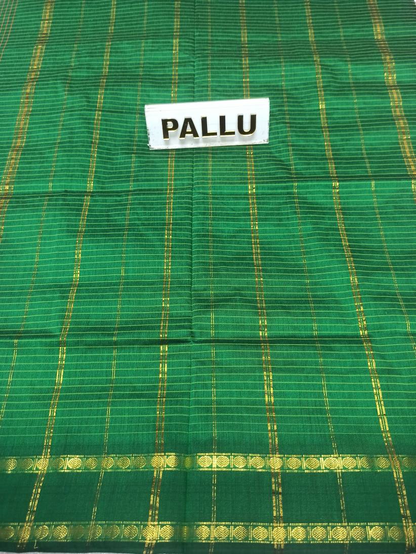 Pure Cotton Silk Saree.