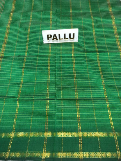 Pure Cotton Silk Saree.