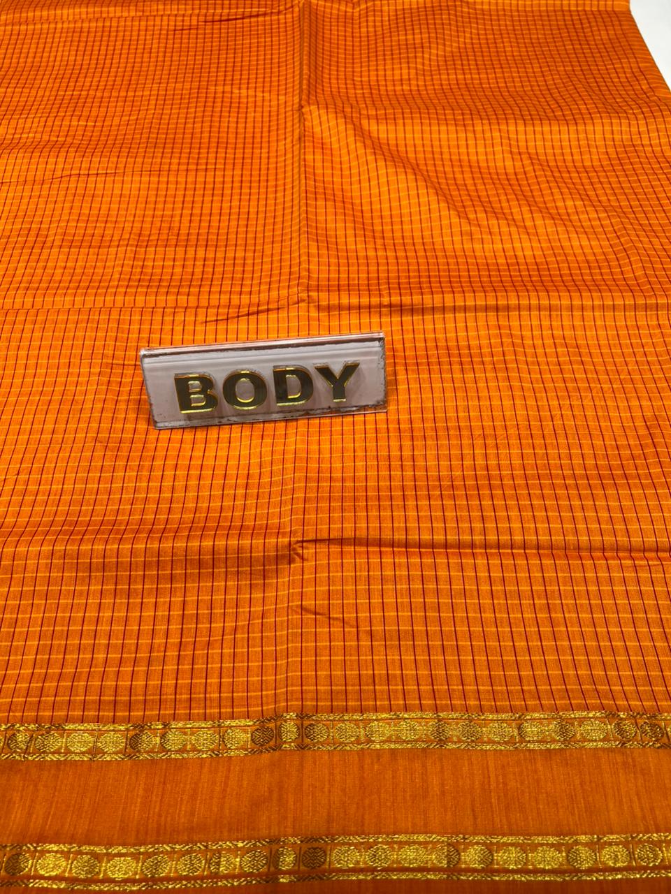 Pure Cotton Silk Saree.