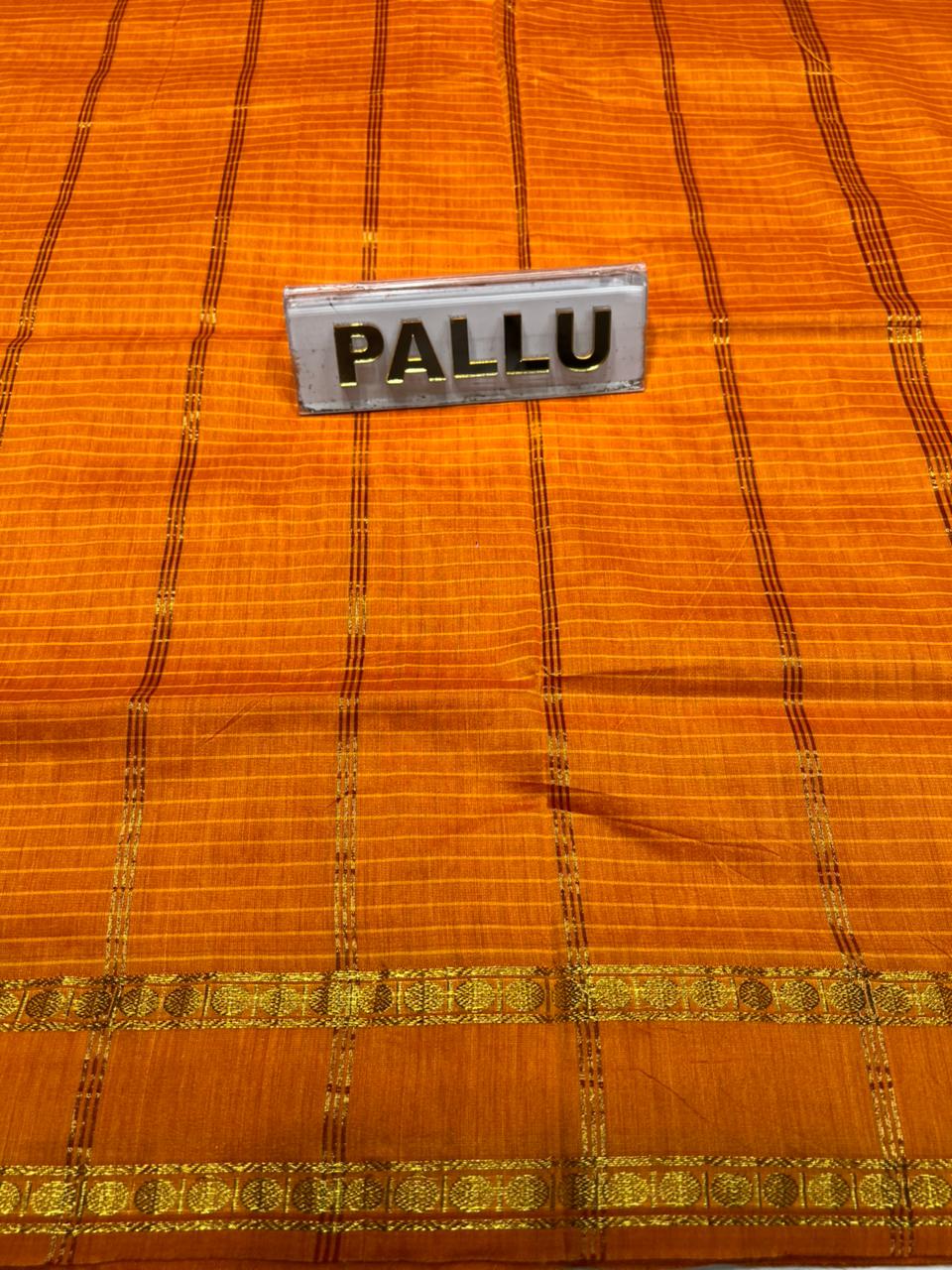 Pure Cotton Silk Saree.